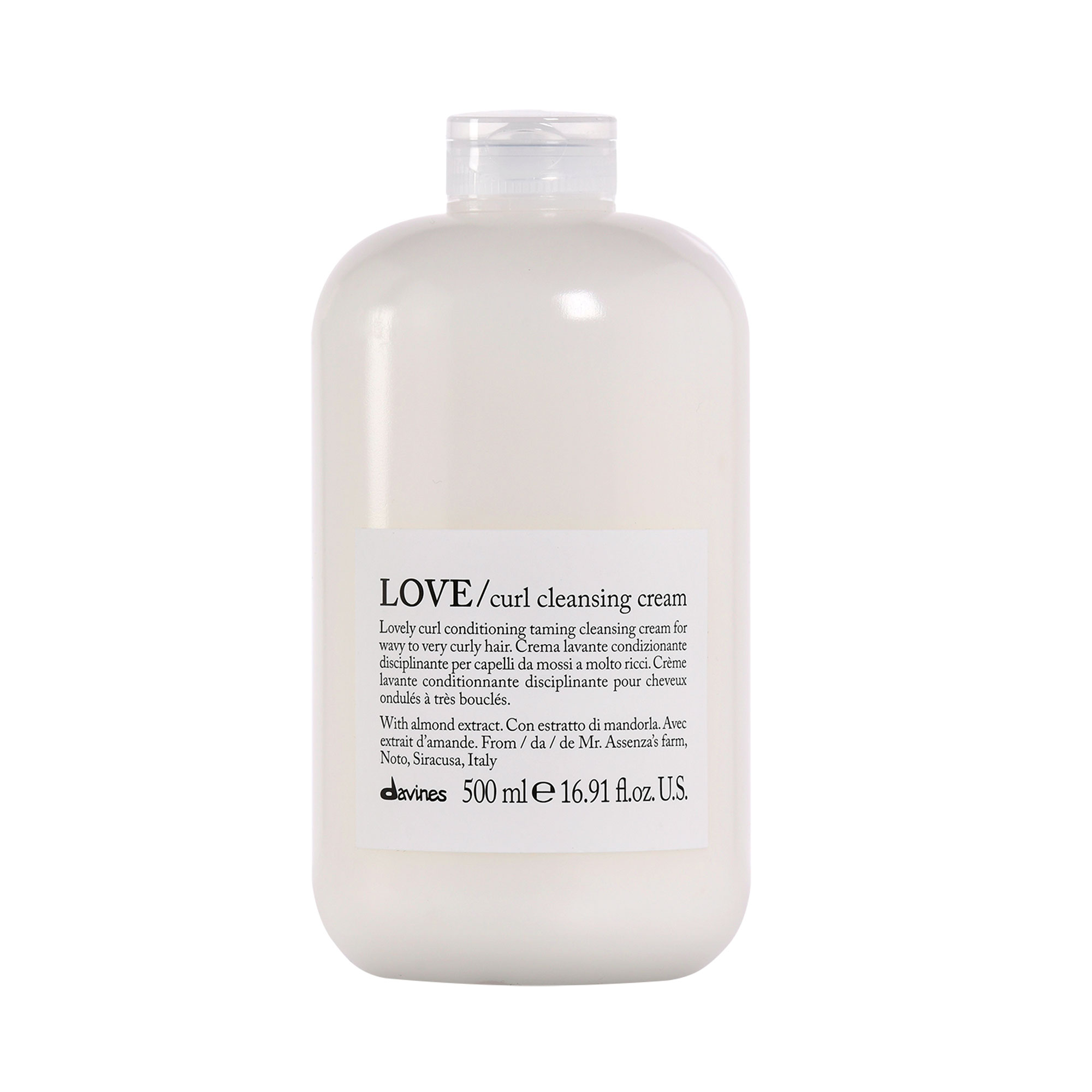 Очищувальний крем Davines Love Curl Cleansing Cream для хвилястого волосся, 500 мл